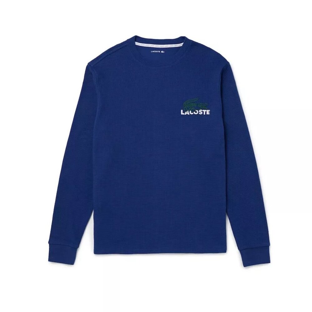 Lacoste Men's Cotton Lounge Long Sleeve Shirt TH8089 Multi Colors & Sizes